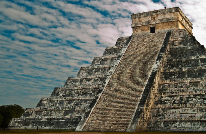 Чичен-Ица, Майя, индейцы, пирамида