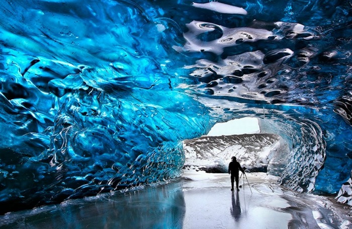 Пещера, Скафтафель, Исландия