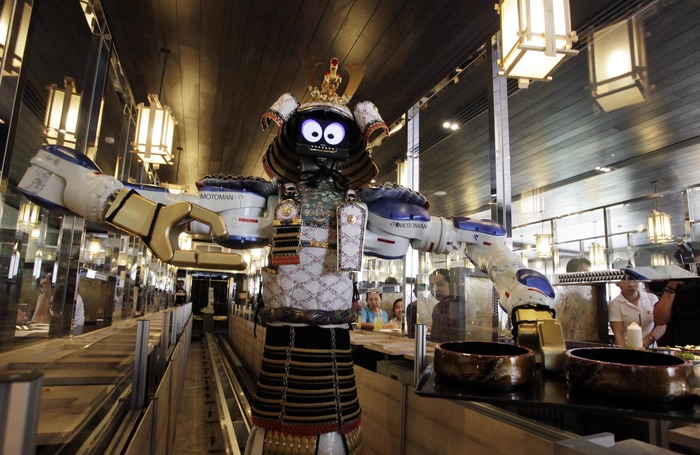 роботы, ресторан, Таиланд
