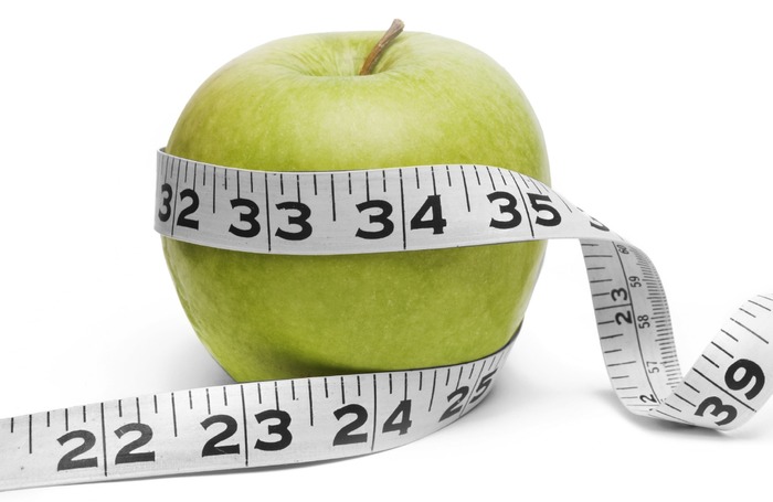 метр, яблоко, измерение, сантиметр