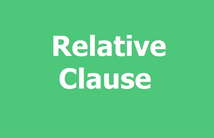 Relative clauses в английском языке правило